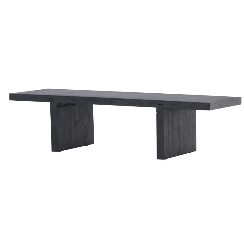 Yakunik Sofabord 38 x 120 cm - Sort