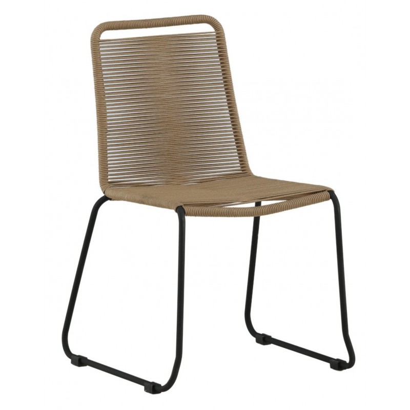 Lindos Spisestuestol - Brun billede