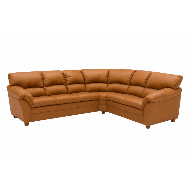 Hjort Knudsen Tilst Hjørnesofa Semianilin læder - D32