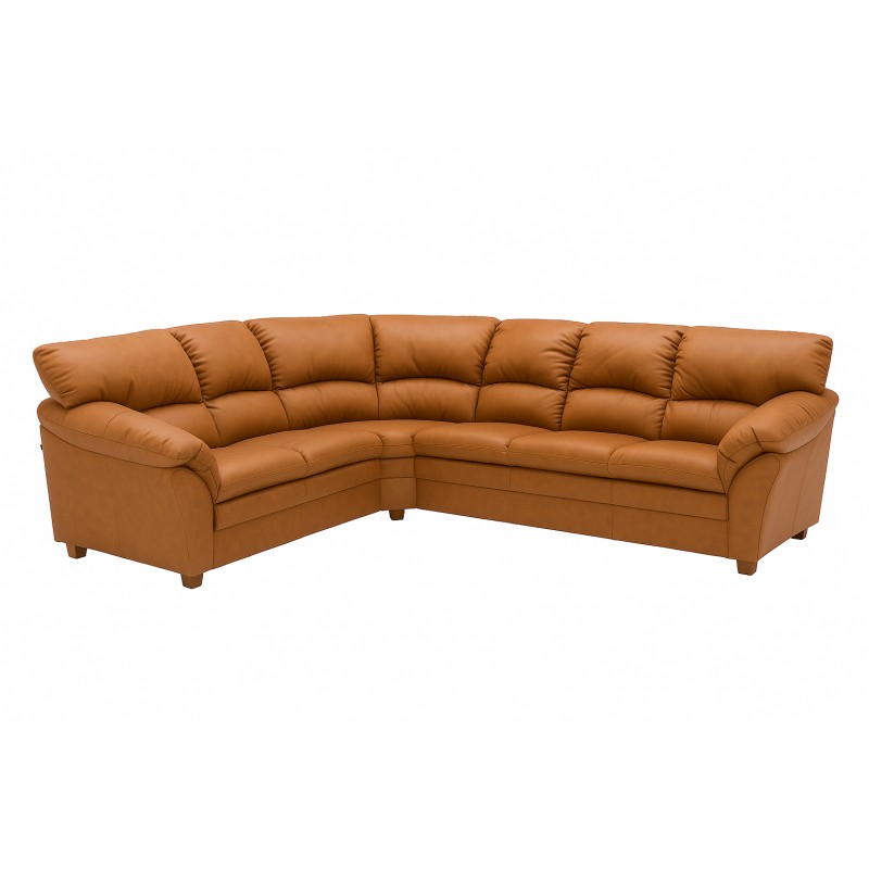 Hjort Knudsen Tilst Hjørnesofa Semianilin læder - D23