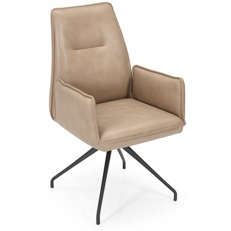 Hjort Knudsen Thisted spisebordsstol ægte læder