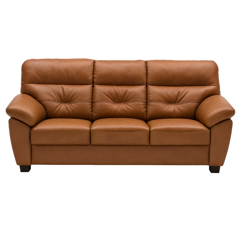 Hjort Knudsen Dalby 3 pers lædersofa