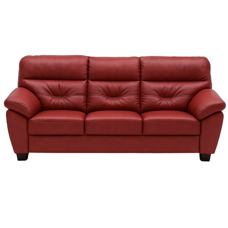 Hjort Knudsen Dalby 3 pers lædersofa