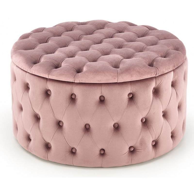 NUNEZ puf Ø70 cm - Pink billede