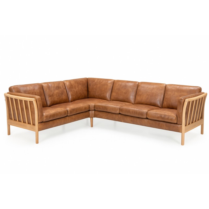 Hjort Knudsen – Classic tremmehjørnesofa