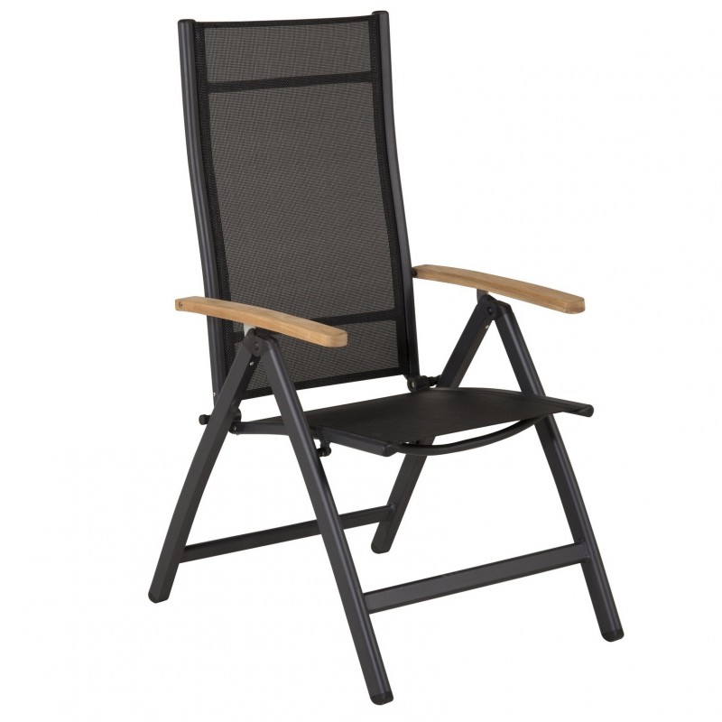 Panama Positionsstol - Sort,Natur billede