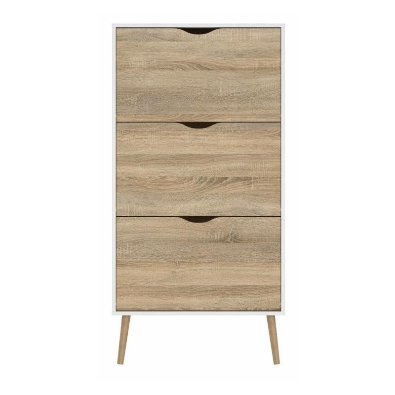 Charlie Skoskab m. 3 skuffer billede