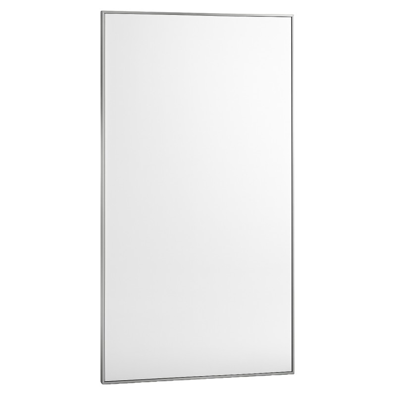 Orlando Spejl 190 x 120 - Sølvgrå billede