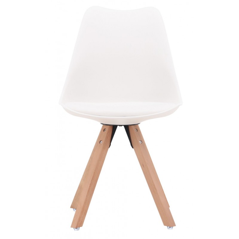 Zeno Spisestol - Hvid