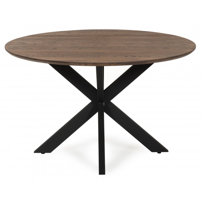 Hjort Knudsen Rundt plankespisebord - Massivt træ