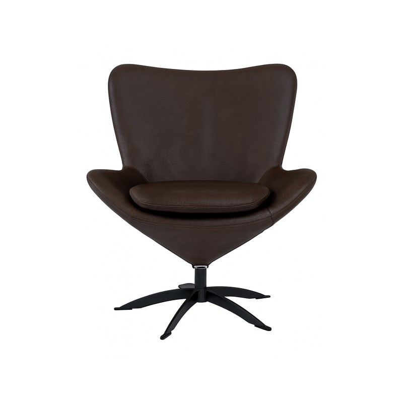 Hjort Knudsen Havanna læder lænestol