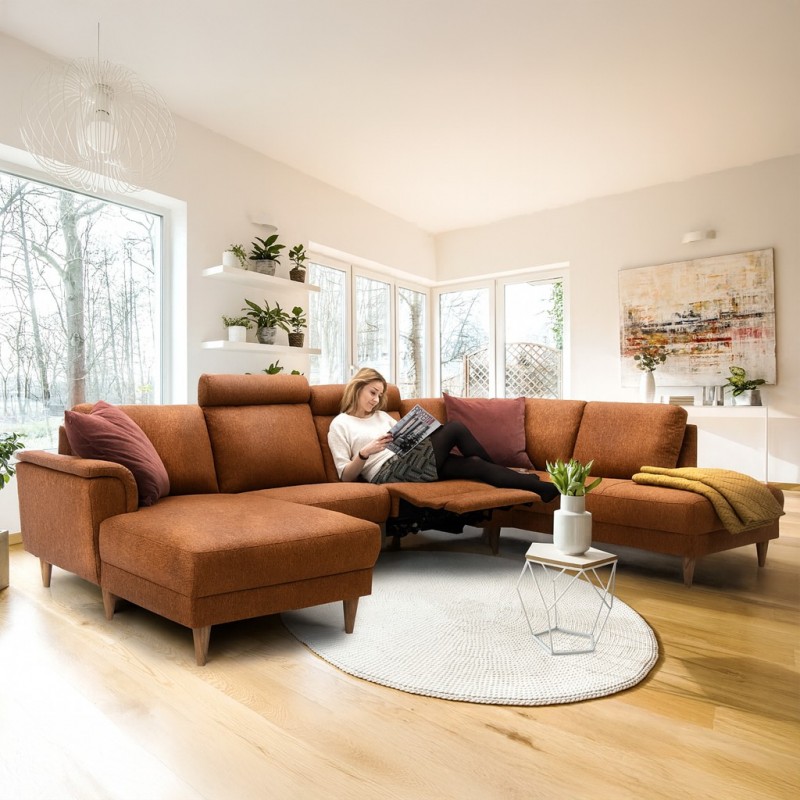 Hjort Knudsen Ballerup hjørnesofa med venstrevendt chaiselong