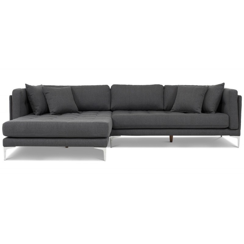 XL Chaiselong sofa venstrevendt - Koksgrå Inari 96