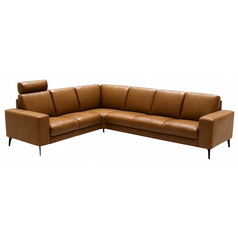 Hjort Knudsen Hadsten Læder hjørnesofa