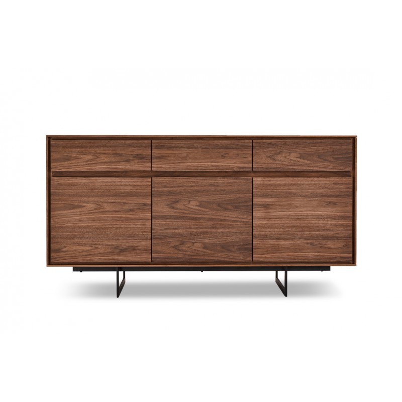 Tokyo Skænk med 3 Låger & 3 Skuffer 155cm - Valnød billede