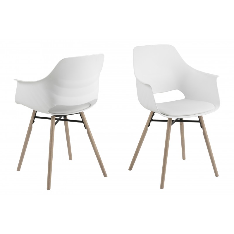 Ramona Spisebordsstol hvid