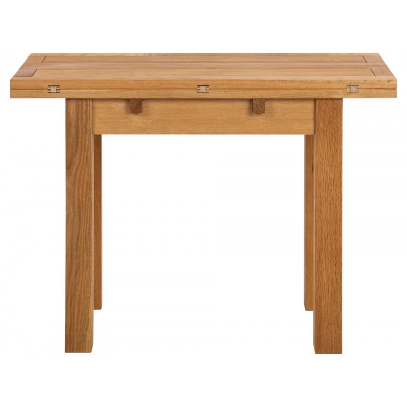 Kenley klapspisebord i olieret eg – 45/90 × 100 cm billede