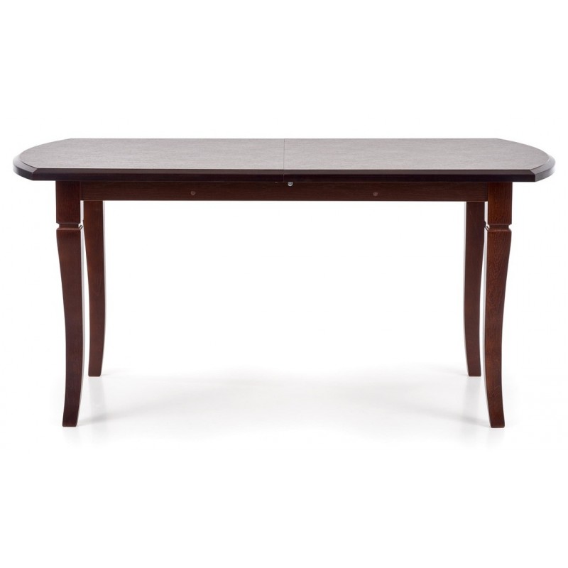 FRYDERYK Spisebord 160cm kan udvides til 240cm - mørk Valnød billede