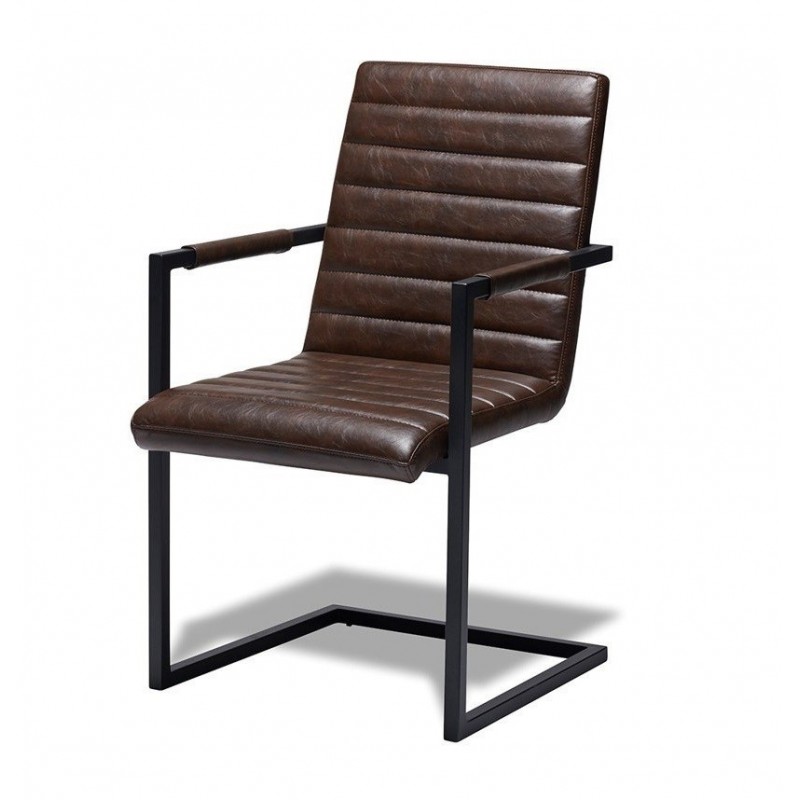 Fanny spisebordsstol Mørkebrun