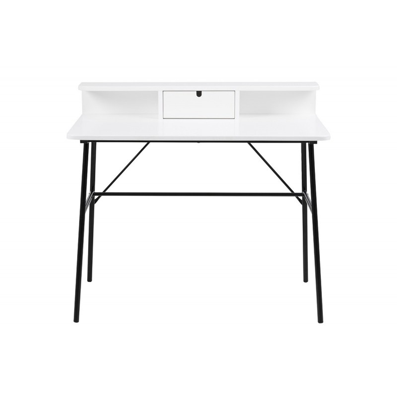 Pascal skrivebord - Eg/Hvid