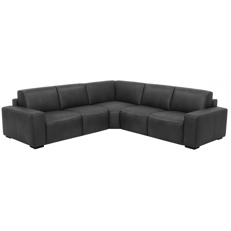 Hjort Knudsen Aarhus Soleda Læder Hjørnesofa