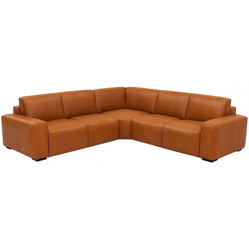 Hjort Knudsen Aarhus Soleda Læder Hjørnesofa