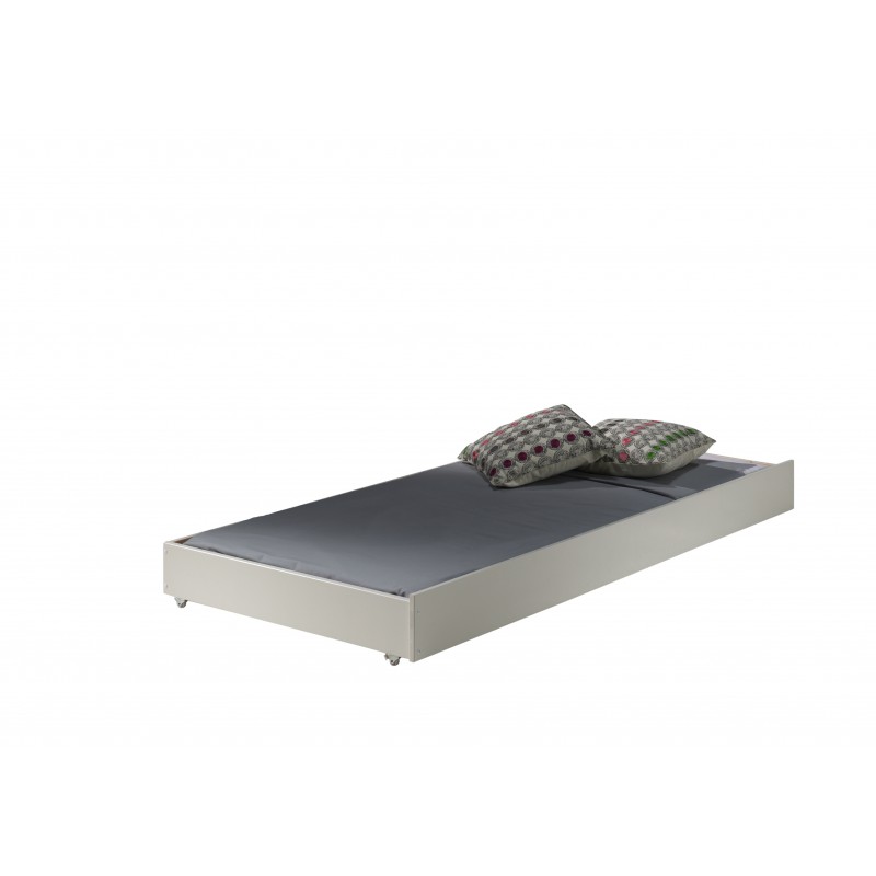 Sengeskuffe med ekstra soveplads 90 x 190 cm – Pino, hvid billede