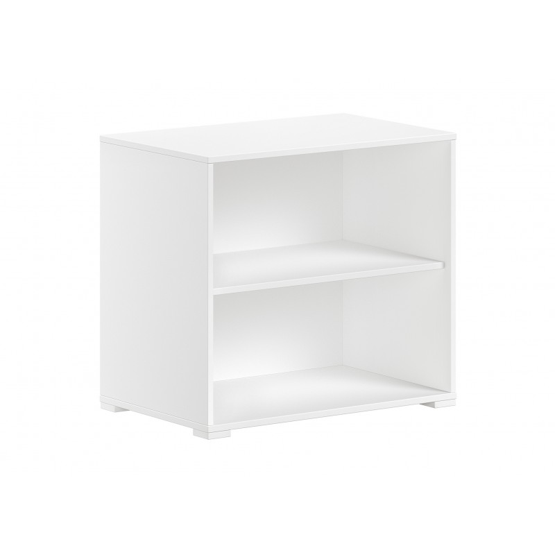 Bogreol til mellemhøjseng - Sam, hvid