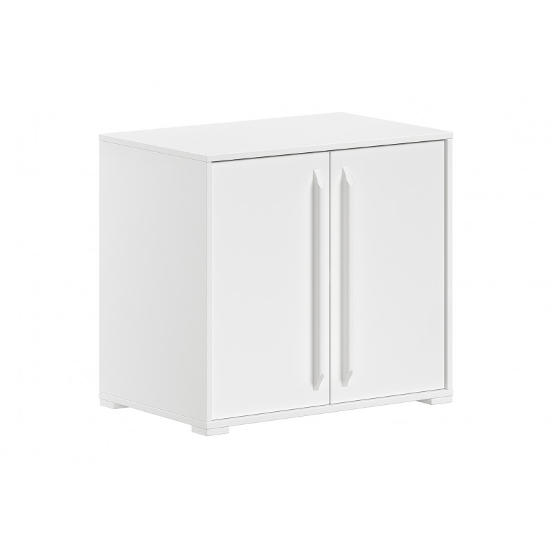 Kommode med 2 døre – Sam, hvid billede