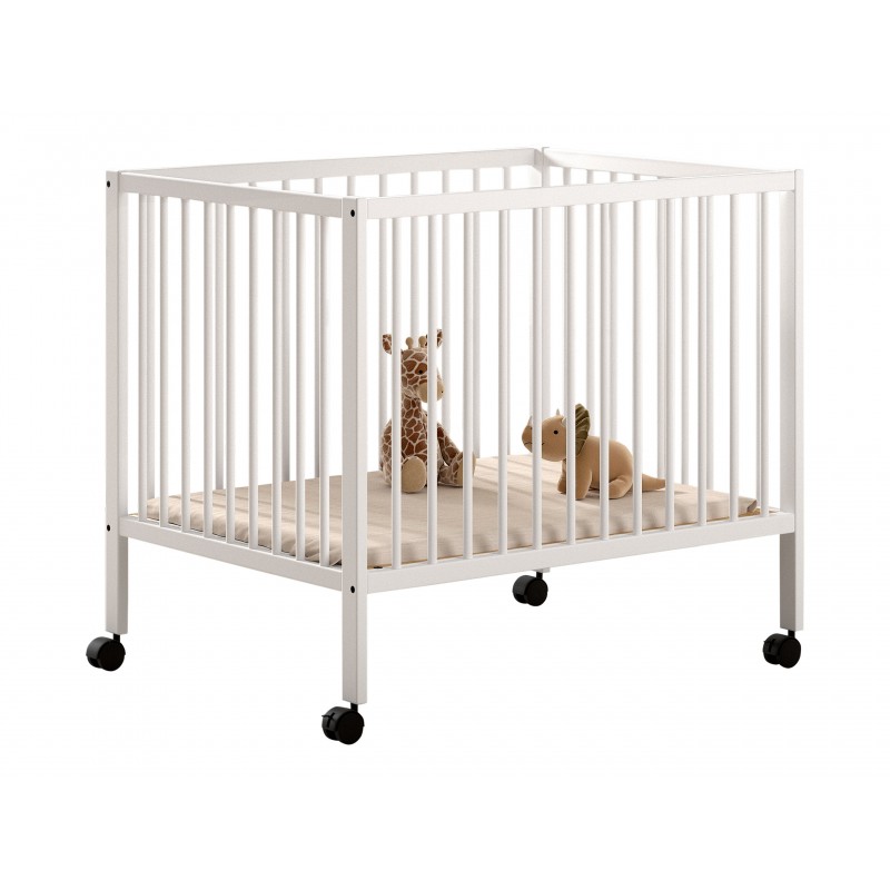 Kravlegård Dino 95 × 75 cm - hvid