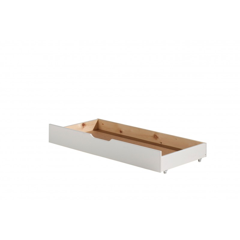 Sengeskuffe i massivt fyr – Jumper, hvid billede