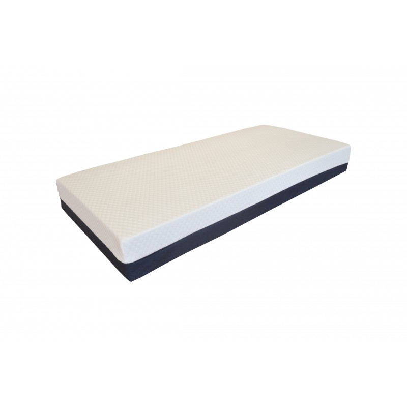 Madras 90x200 - Royal, hvid med pocketfjedre og skum