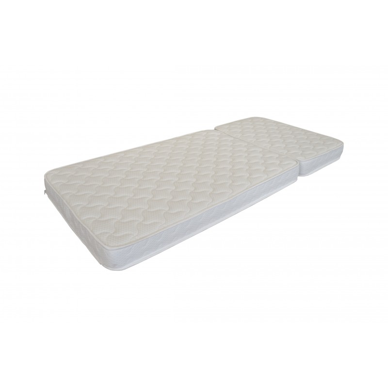 Madras 90 x 140 (+60) cm - hvid, hypoallergen Technifoam