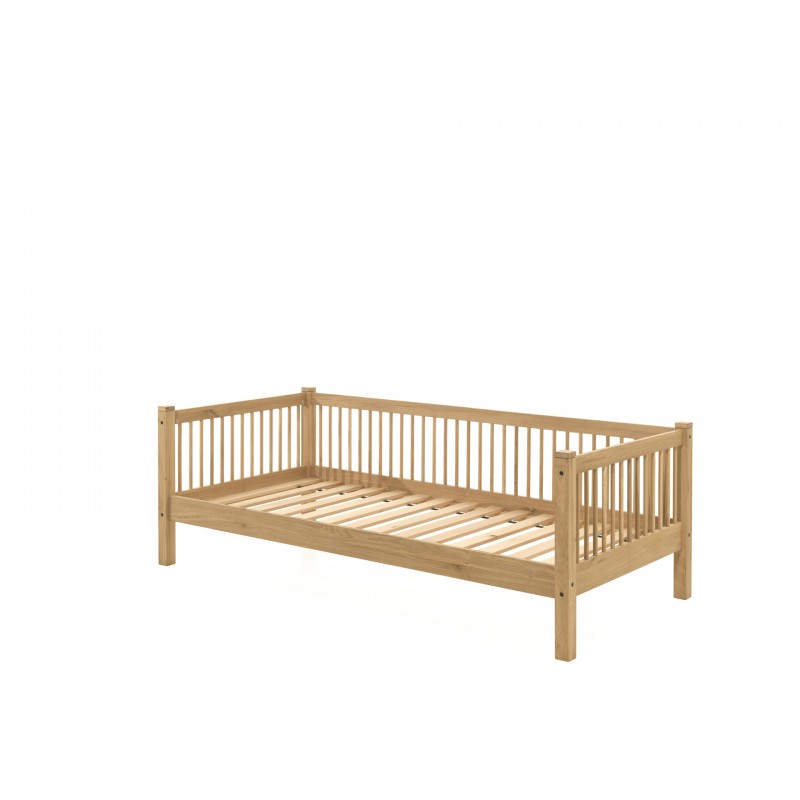 Seng i eg 90 x 200 cm – Forrest Oak billede
