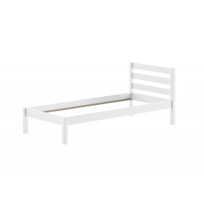 Enkeltseng 90 x 200 – Pino, hvid billede