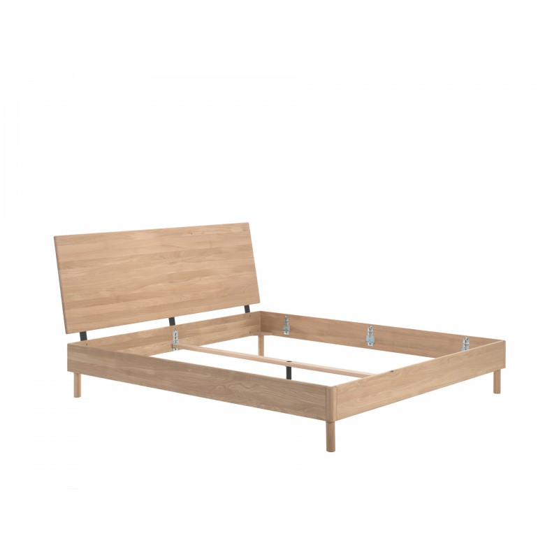 Dobbeltseng i eg 180 x 200 – Forrest Oak billede