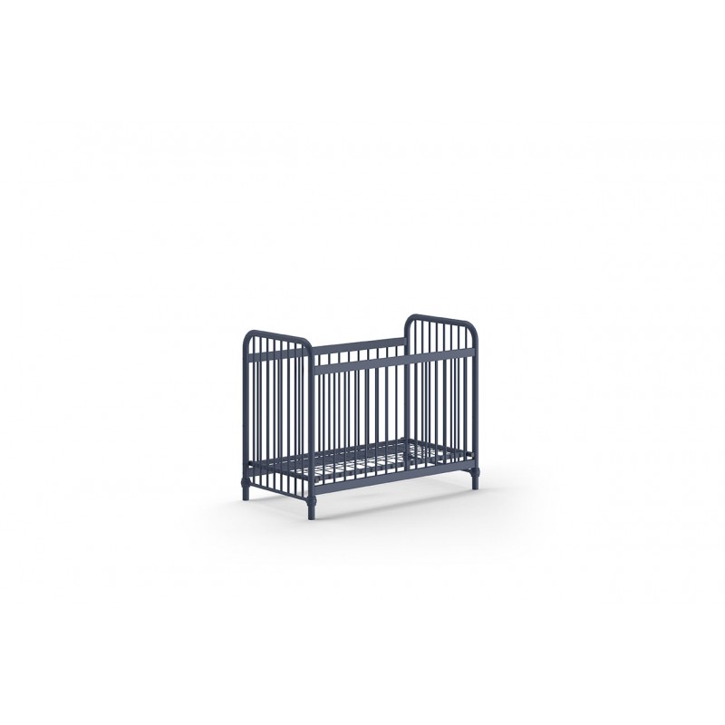 Tremmeseng Bronxx baby seng 60 × 120 cm - denimblå