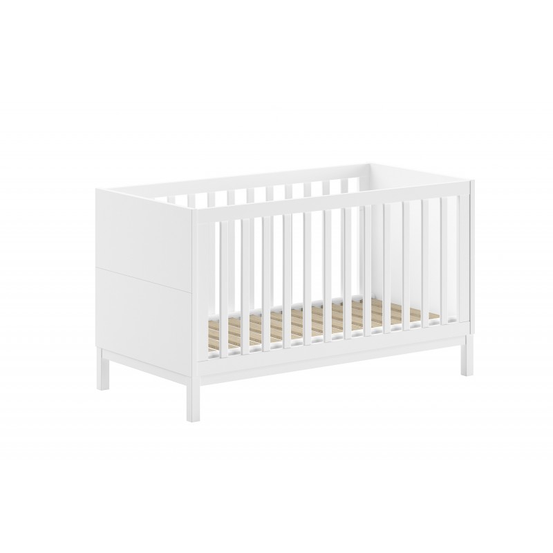 Tremmeseng 70 x 140 cm – Eva, hvid billede