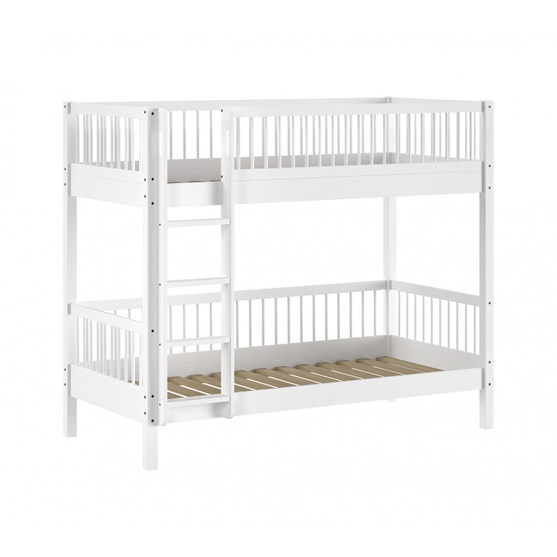 Køjeseng Forrest Bøg 90 x 200 cm – Hvid billede