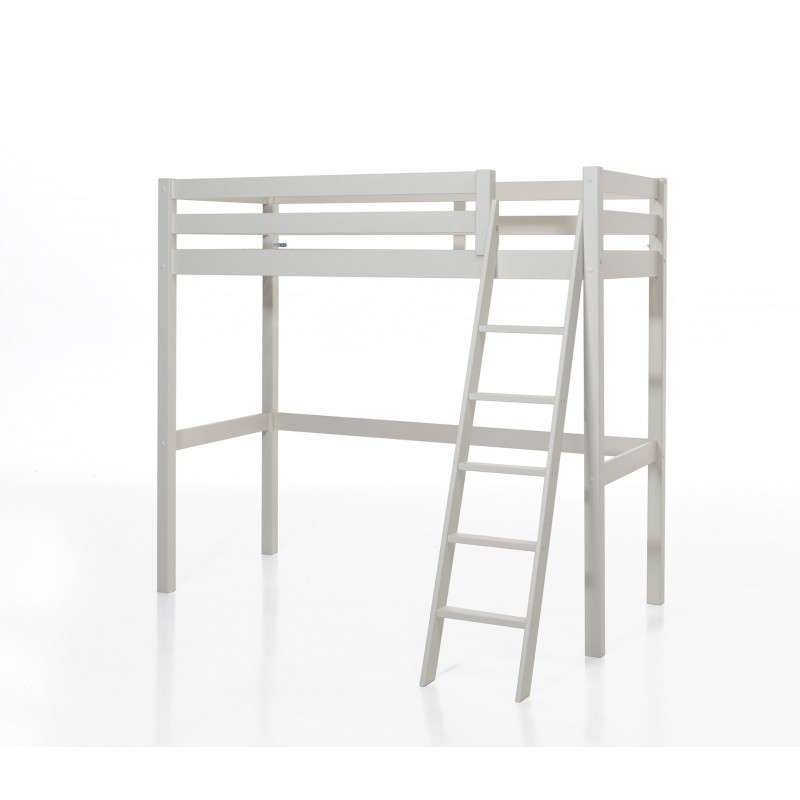 Loftseng Pino – hvid 90 × 200 cm billede