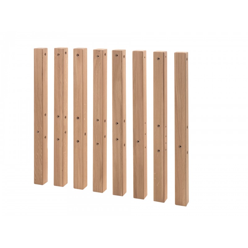 Ombygningssæt til køjeseng - Forrest Oak, eg natur