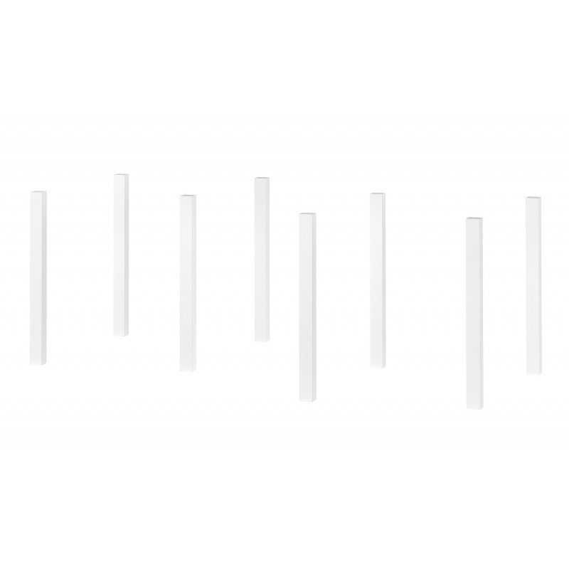 Ombygningssæt til køjeseng - Forrest Beech, hvid