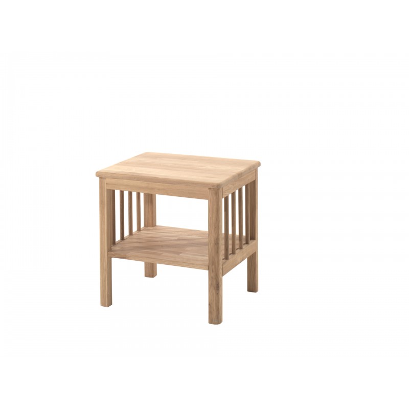 Sengebord i eg – Forrest Oak natbord, naturlig finish billede