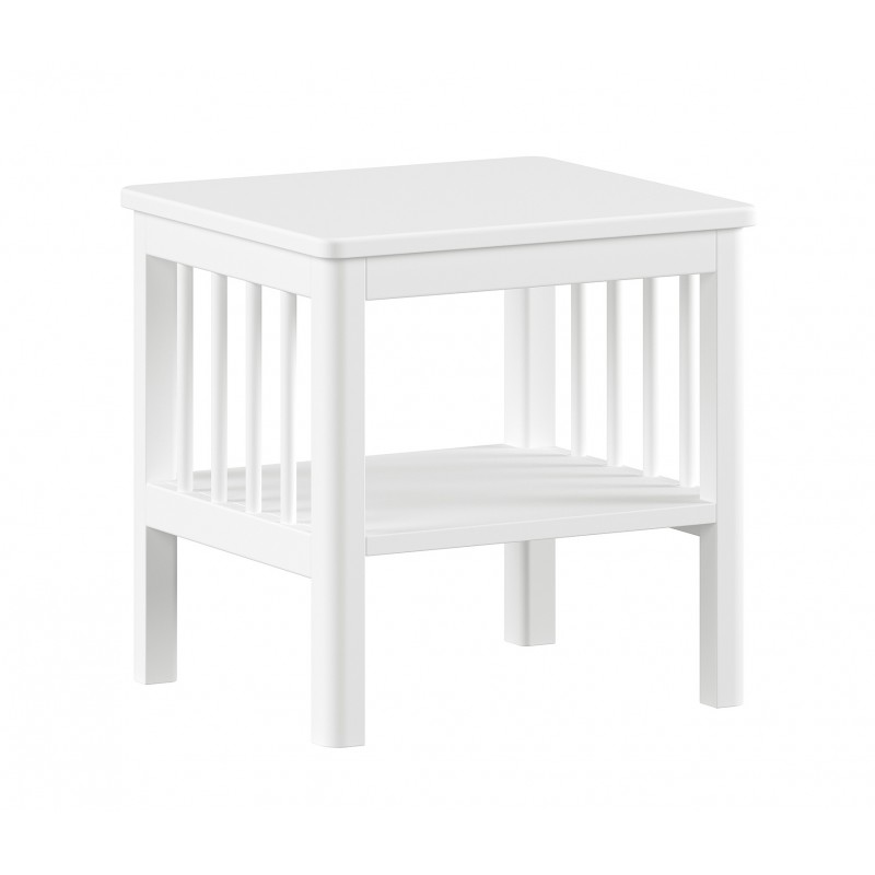 Sengebord i bøg – Forrest, hvid billede