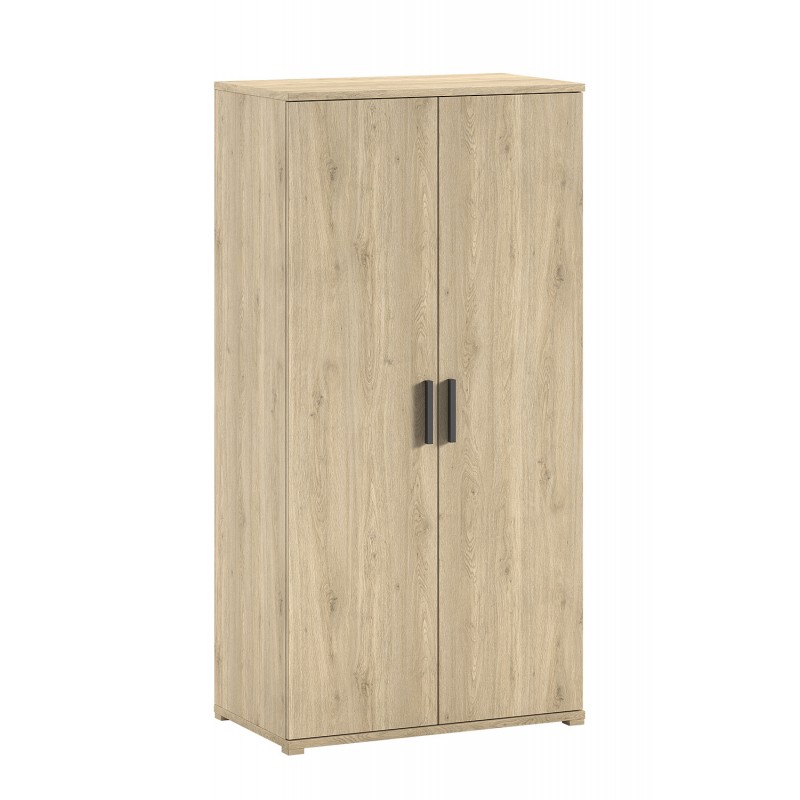 Garderobeskab med 2 døre – Sam, eg billede