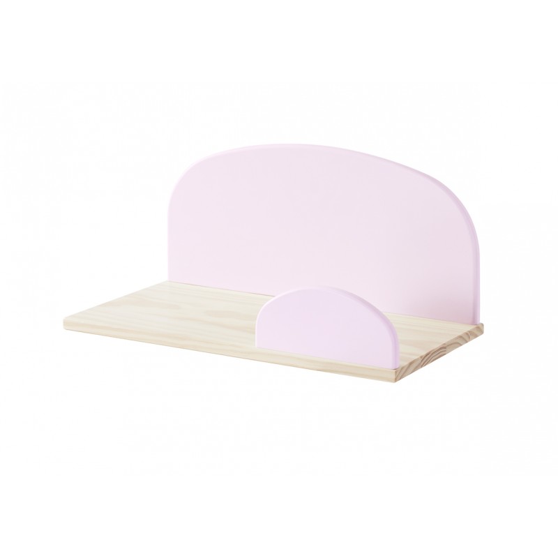 Væghylde Kiddy – lyserød, 45 cm billede