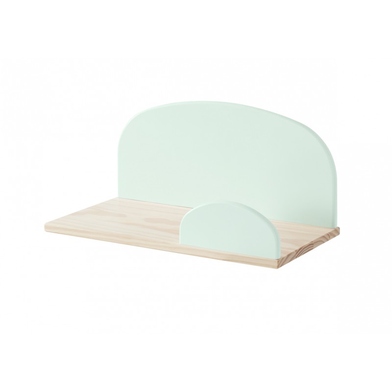 Væghylde Kiddy - mintgrøn, 45 cm
