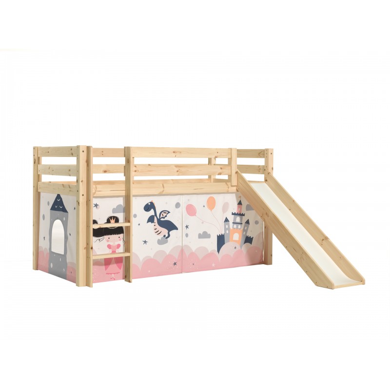 Halvhøj seng med rutsjebane - Pino, natur