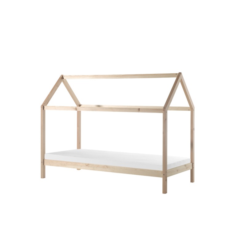 Husseng med madras 90 x 200 cm – Dallas sæt, natur billede