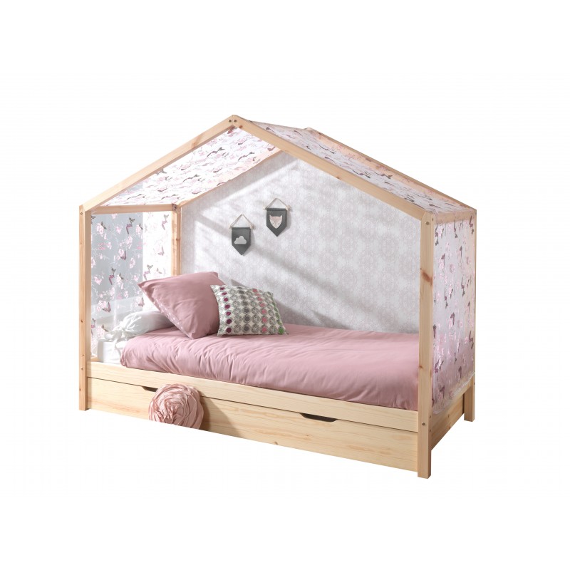 Husseng til børn Dallas sæt 90×200 cm - natur